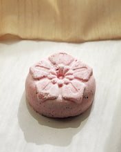 Load image into Gallery viewer, Lavender + Rose Burst Bath Bomb. Nusa Prana Home Living Inc.