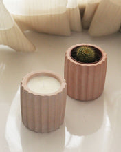 Load image into Gallery viewer, Scented Soy Candle in Fluted Vessel. Nusa Prana Home Living.