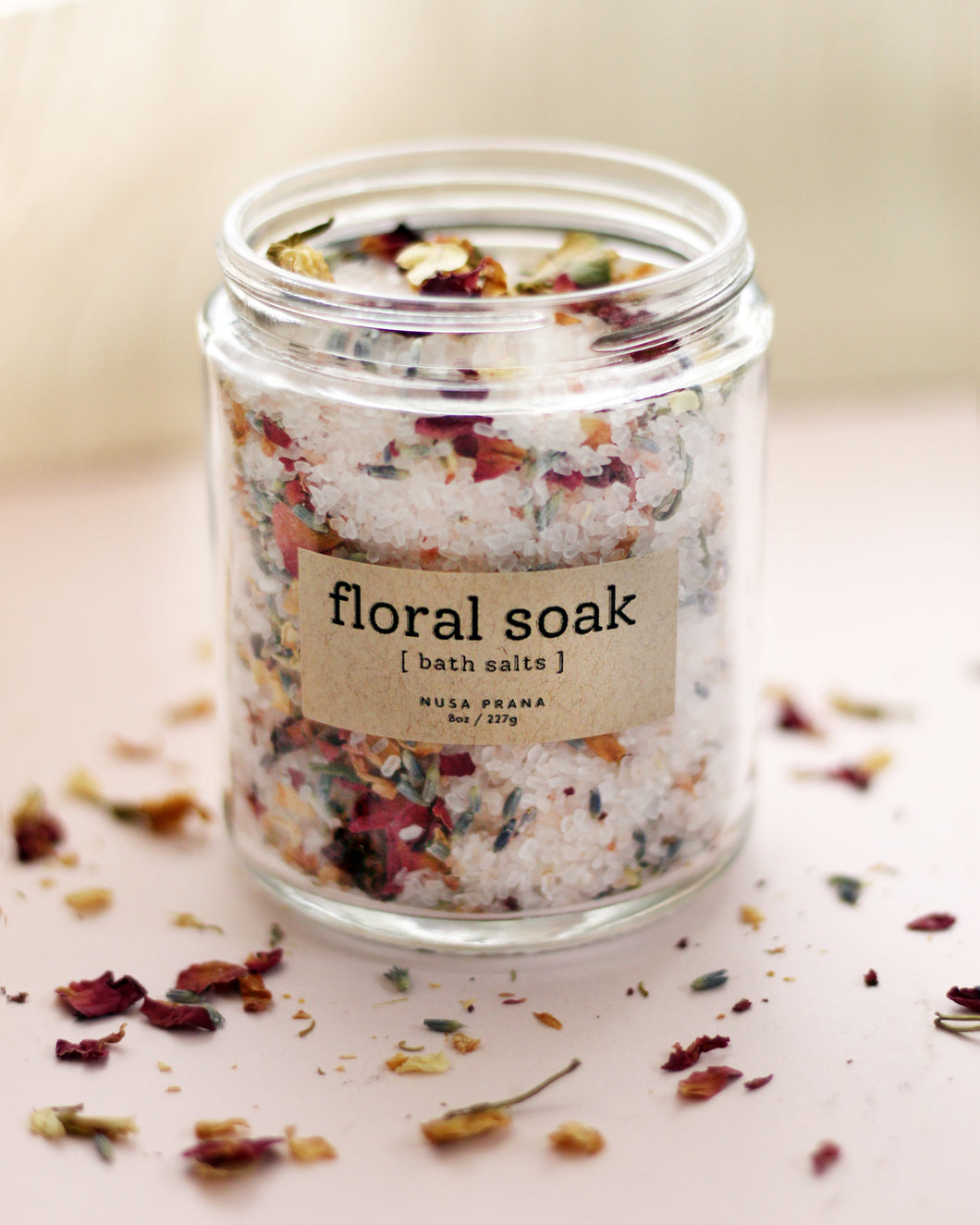 Floral Soak Bath Salts (8oz)